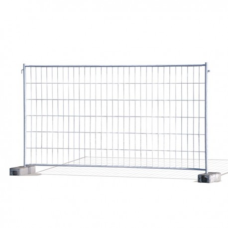Temporary fencing for construction sites