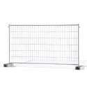 Temporary fencing for construction sites