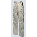 Pantalone beige/nero