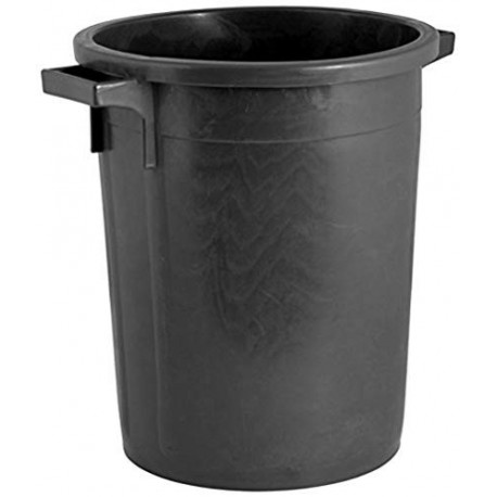 Bidone senza coperchio