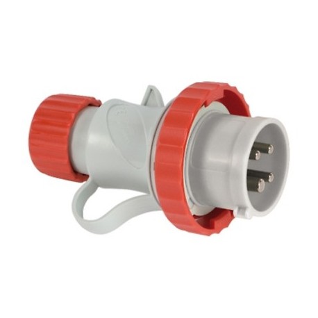 Adattatore industriale CE da IP67 a 3x2 prese + terra 16A